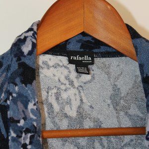 Rafaella Woman_Navy/White Wool blend Sweater_1X